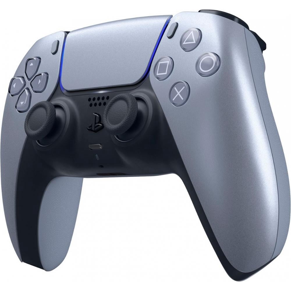 PlayStation 5 Slim Console 1TB + PlayStation 5 DualSense Wireless Controller Sterling Silver - Includes PS5 Console & 2 DualSense Controllers