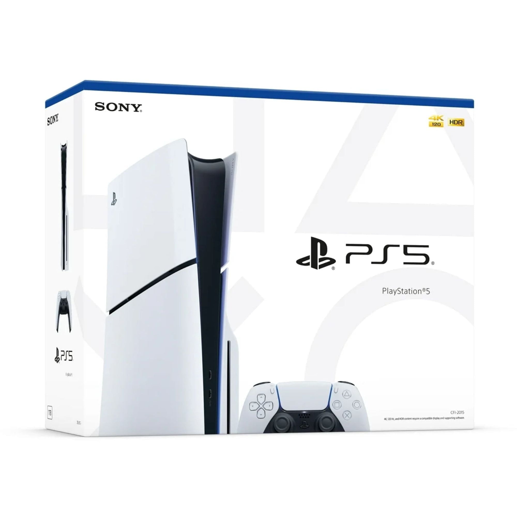 Sony PS_5 Disc Edition Slim Console – Next-Gen 4K Gaming & Blu-ray, 1TB SSD Storage, Compact Design, PlayStation_5 Slim