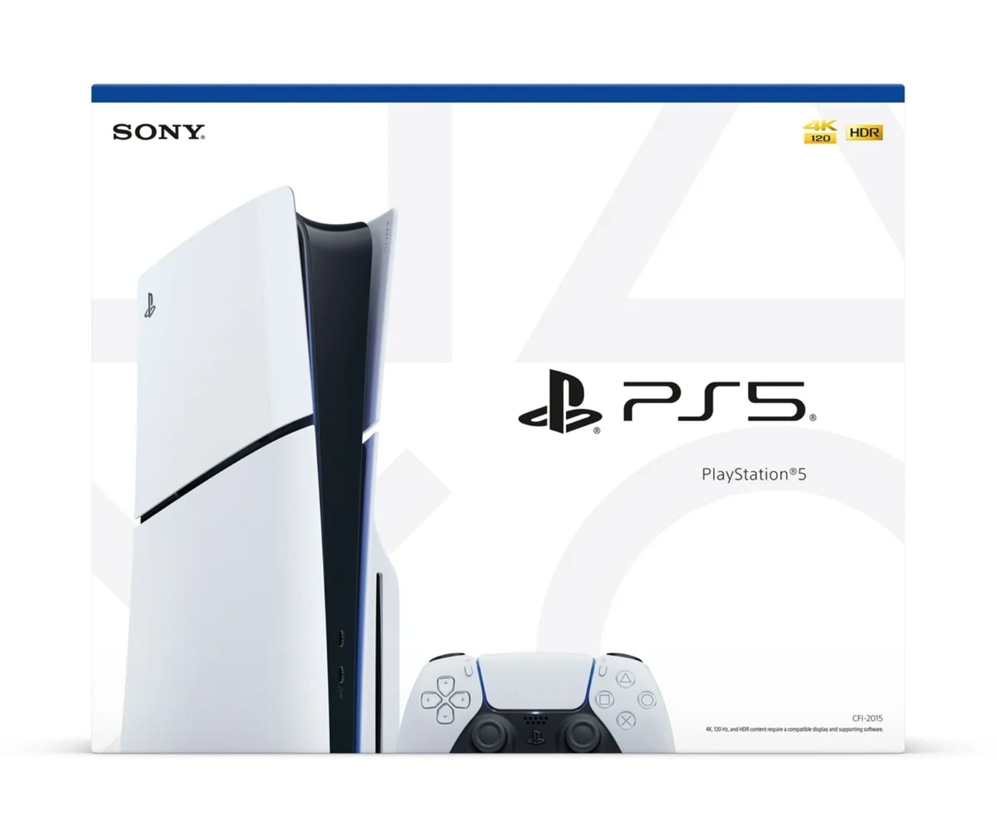 Sony PlayStation_5 Disc Edition Slim Console - Next-Gen 4K Gaming, Ultra HD Blu-ray, 1TB SSD Storage, Lightweight & Compact Design, Backward Compatible