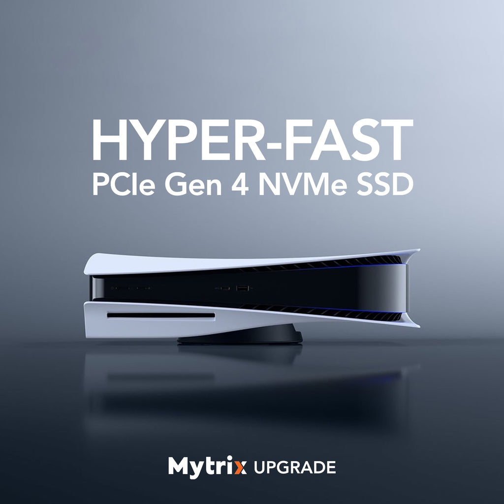 2023 New PlayStation 5 Slim Disc Edition Console, Controller and Mytrix 8K HDMI Ultra High Speed Cable - White, Slim PS5 1TB PCIe SSD Gaming Console