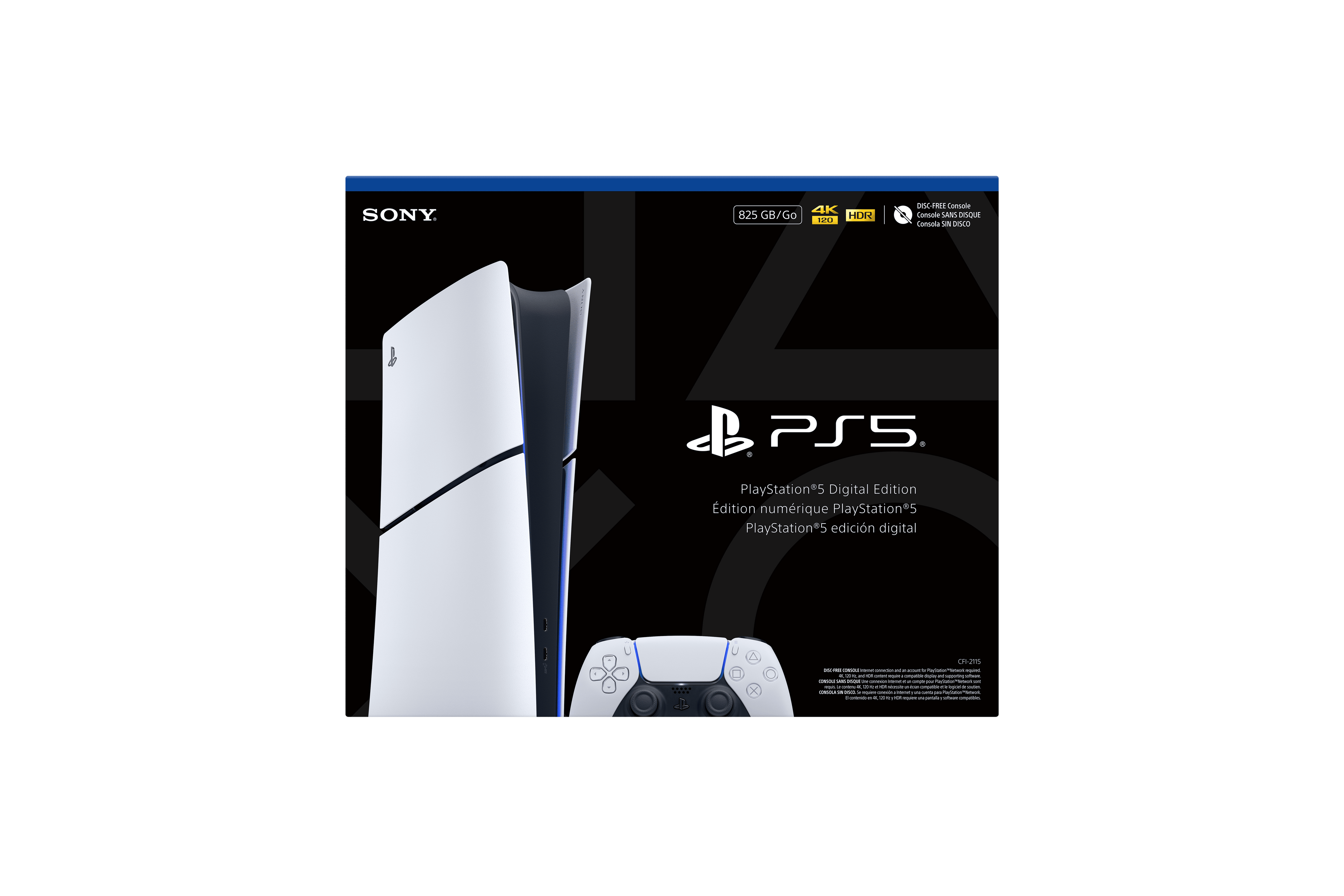 PlayStation 5 Digital Console Slim - 825GB