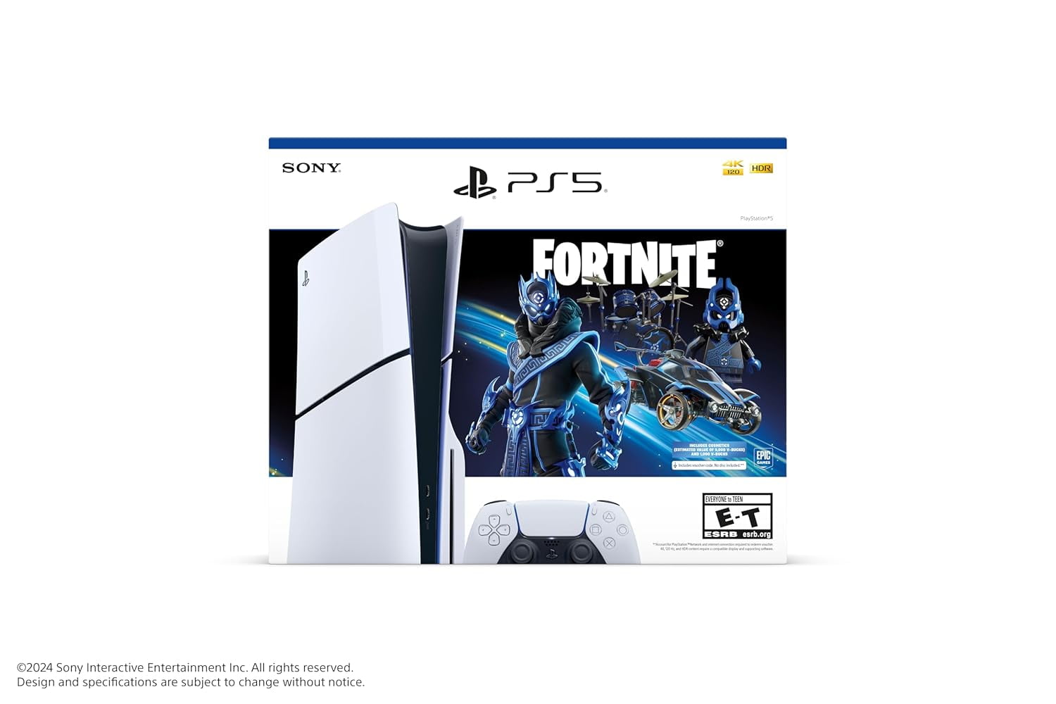 PlayStation _PS5 Console – Fortnite Cobalt Star Bundle (Disc Edition)