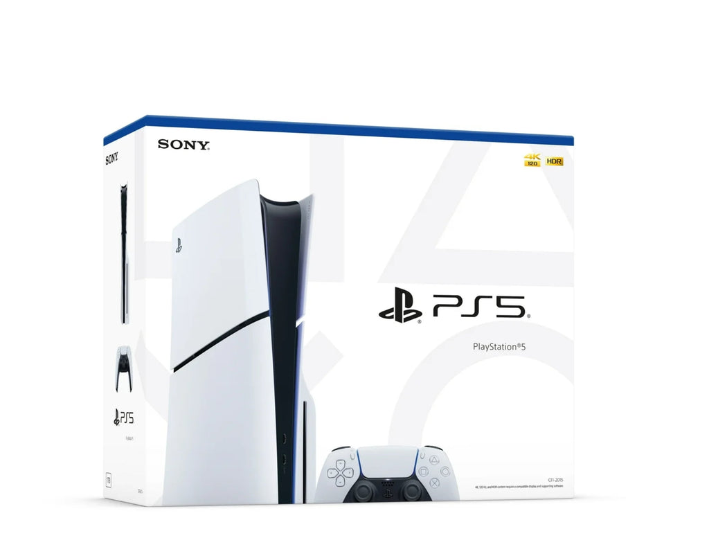 Sony PlayStation_5 Disc Edition Slim Console - Next-Gen 4K Gaming, Ultra HD Blu-ray, 1TB SSD Storage, Lightweight & Compact Design, Backward Compatible